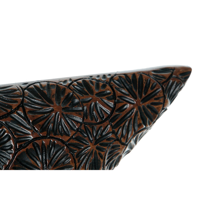 Декоративна фигурка Home ESPRIT Кафяв Черен Колониален 66 x 8 x 23 cm