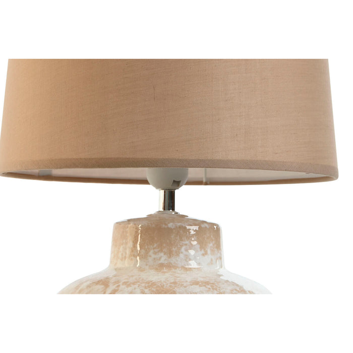 Настолна лампа Home ESPRIT Кафяв Бежов Каменинов 50 W 220 V 30 x 30 x 44 cm