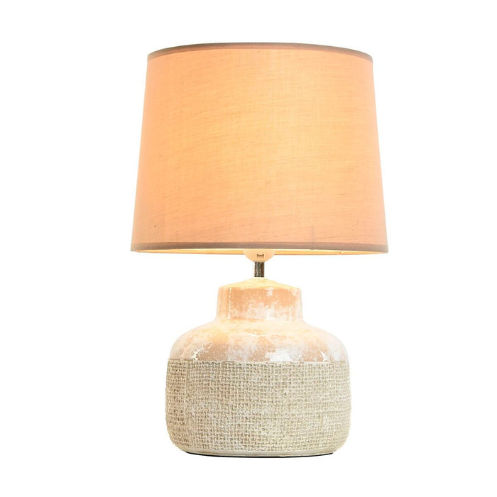 Настолна лампа Home ESPRIT Кафяв Бежов Каменинов 50 W 220 V 30 x 30 x 44 cm