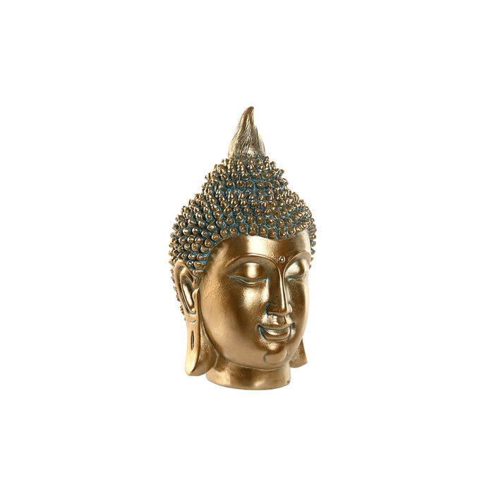 Декоративна фигурка Home ESPRIT Златен Буда Ориенталски 16 x 15,5 x 28 cm