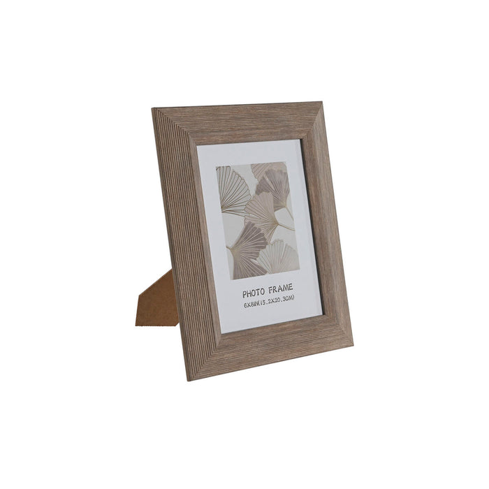 Рамка за снимки Home ESPRIT Естествен Кристал полистирен 21,4 x 1,8 x 26,5 cm