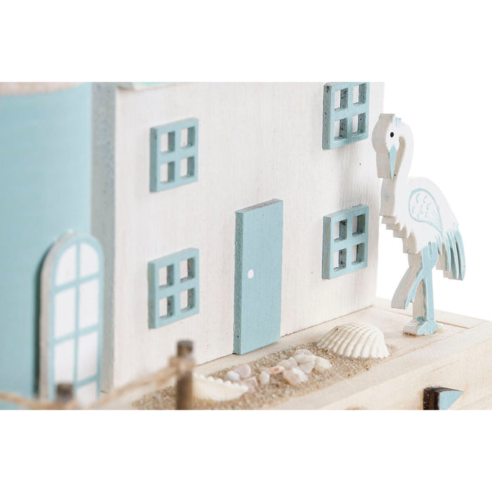 Декоративна фигурка Home ESPRIT Син Морско син 17 x 8,5 x 30 cm (2 броя)