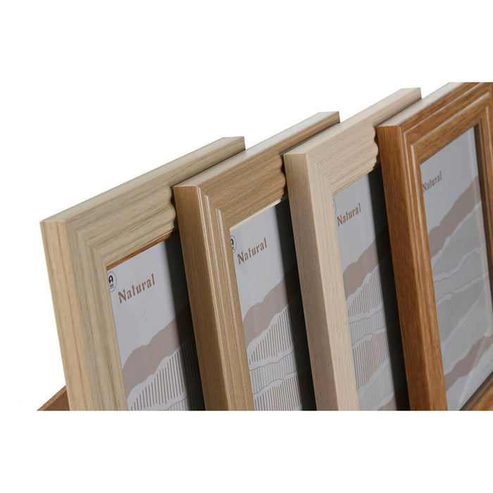 Рамка за снимки Home ESPRIT Многоцветен Кристал полистирен 19,2 x 1,6 x 24,2 cm (4 броя)