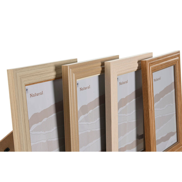 Рамка за снимки Home ESPRIT Многоцветен Кристал полистирен 21,2 x 1,6 x 26,2 cm (4 броя)