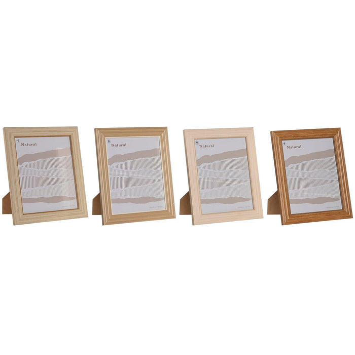 Рамка за снимки Home ESPRIT Многоцветен Кристал полистирен 26,2 x 1,6 x 31,2 cm (4 броя)