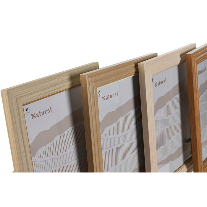 Рамка за снимки Home ESPRIT Многоцветен Кристал полистирен 26,2 x 1,6 x 31,2 cm (4 броя)
