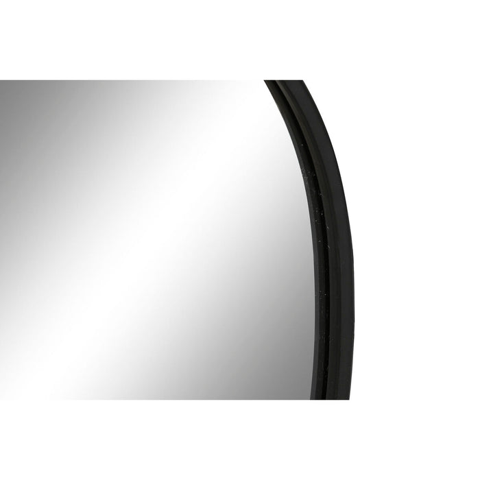 Стенно огледало Home ESPRIT Черен Модерен 56 x 2,5 x 69,5 cm