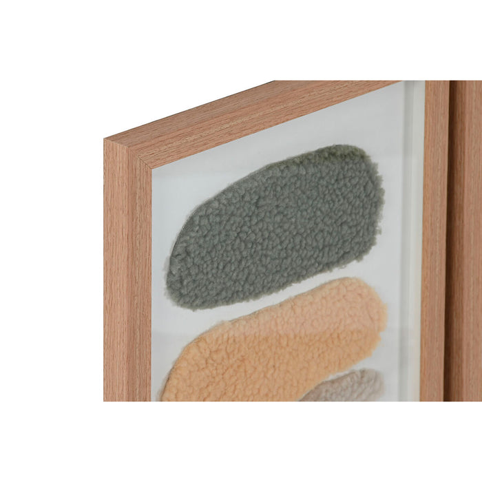 Картина Home ESPRIT Абстрактен Град 30 x 2,5 x 40 cm (2 броя)