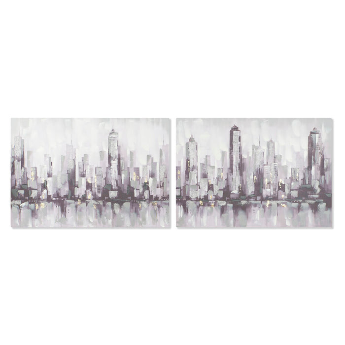 Картина Home ESPRIT Ню Йорк Loft 100 x 3 x 70 cm (2 броя)