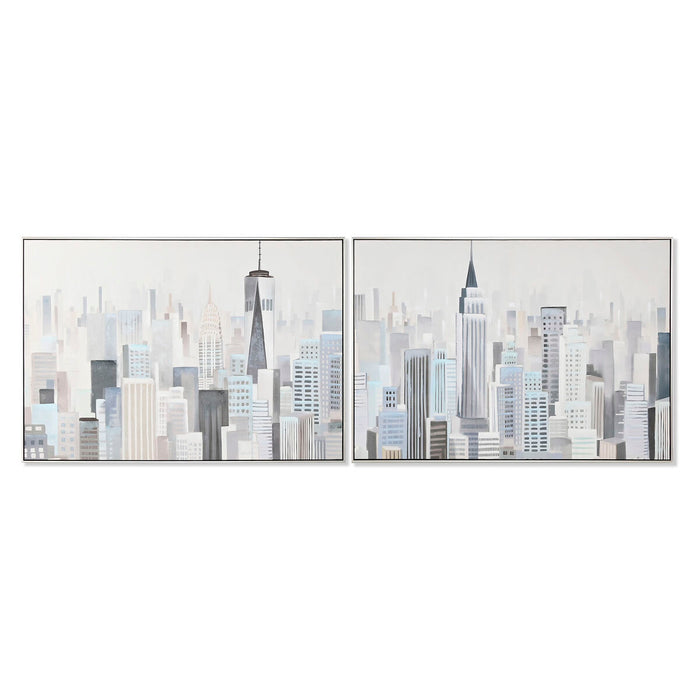 Пластно Home ESPRIT полистирен Пластно 122,3 x 4,5 x 82,3 cm
