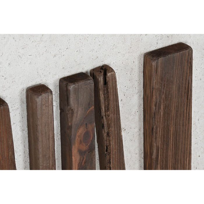 Картина Home ESPRIT Бор Рециклирано дърво 42,5 x 4 x 62,5 cm 44 x 6 x 64 cm