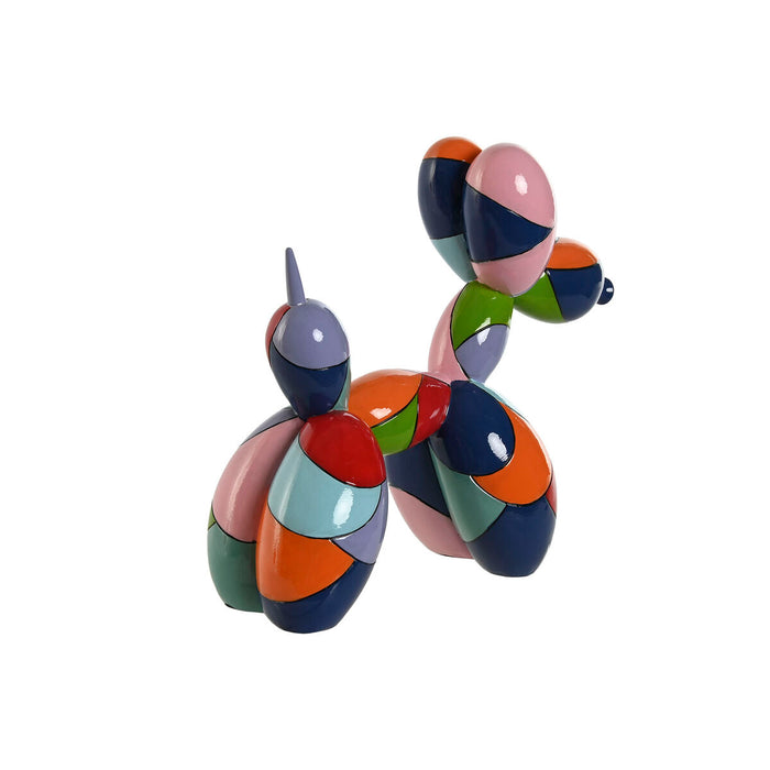 Декоративна фигурка Home ESPRIT Многоцветен Куче 31 x 12 x 27 cm