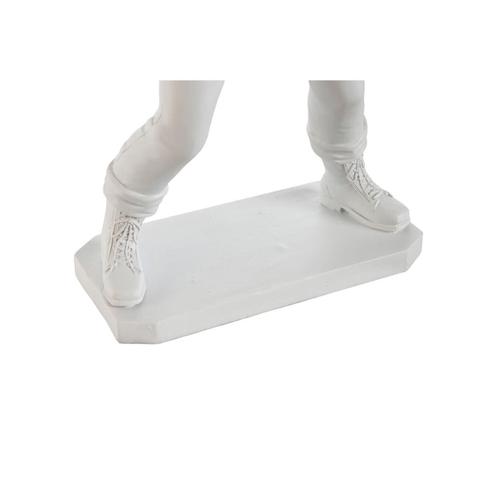 Декоративна фигурка Home ESPRIT Бял Златен 23 x 12 x 40 cm