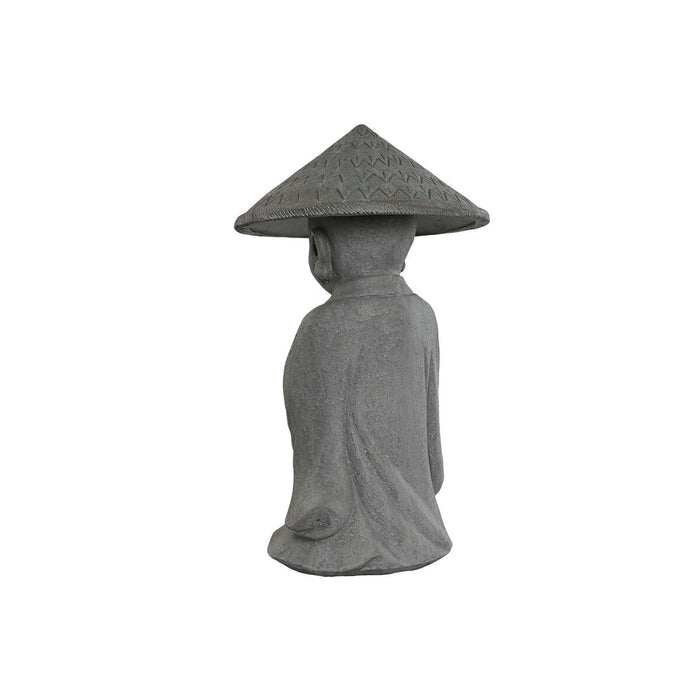 Декоративна фигурка Home ESPRIT Сив Монах Ориенталски 30 x 30 x 51 cm