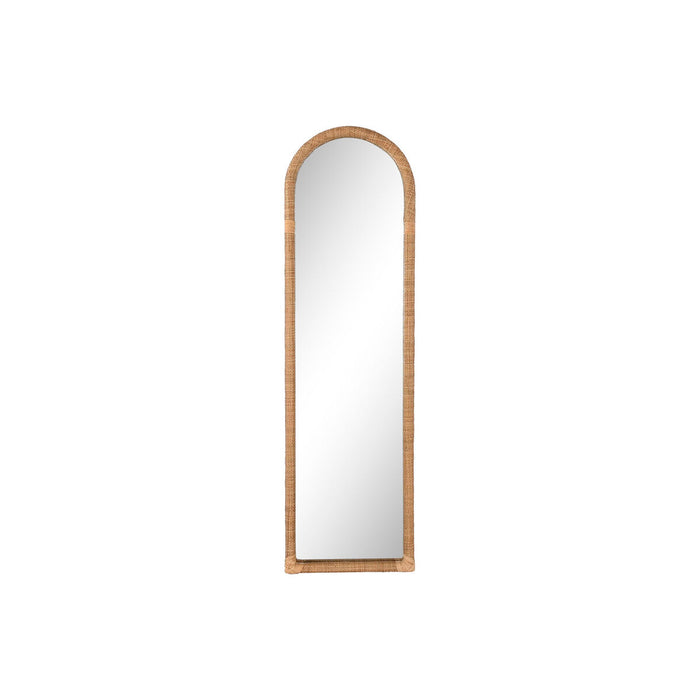 Стенно огледало Home ESPRIT Естествен Scandi 48,5 x 4,5 x 170 cm