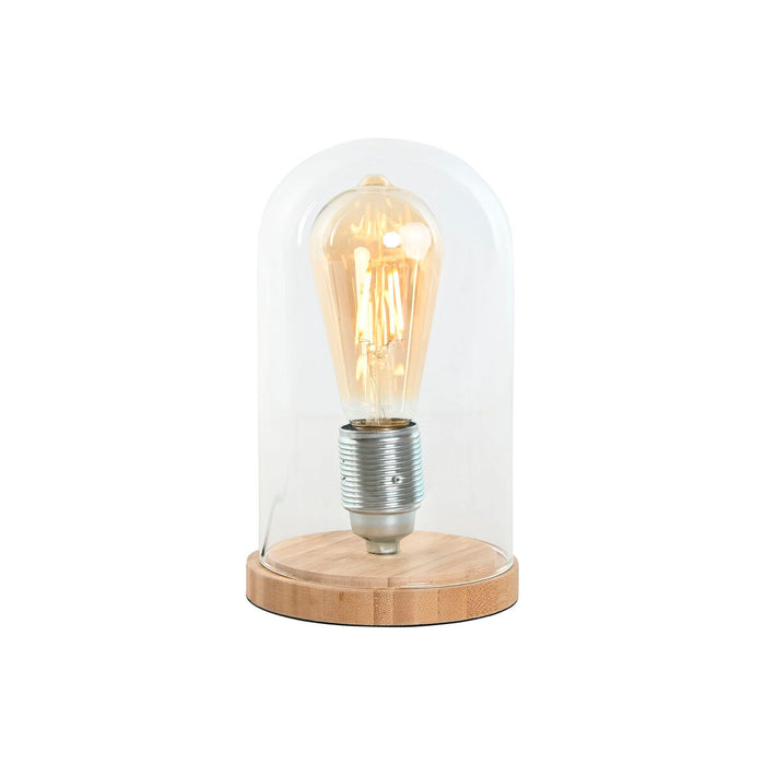 Настолна лампа Home ESPRIT Естествен Бамбук Кристал 50 W 220 V 13 x 13 x 22 cm