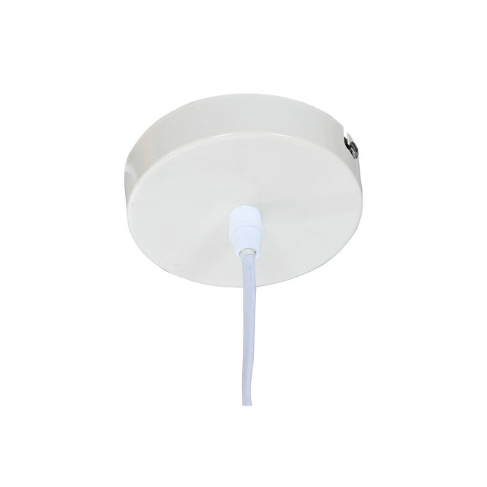 Полилей Home ESPRIT Син Бял Метал 50 W 32,5 x 32,5 x 30 cm