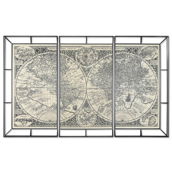 Комплект от 3 снимки Home ESPRIT Метал 222 x 8 x 140 cm (3 Части)