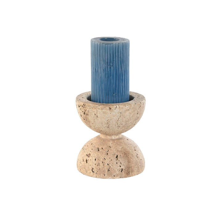 Поставка за свещ Home ESPRIT Бежов Магнезиев 12 x 12 x 12,7 cm