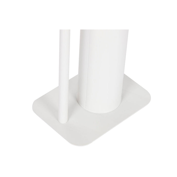 Поставка за Тоалетна Хартия Home ESPRIT Бял Естествен Метал Бамбук 22 x 16 x 68 cm