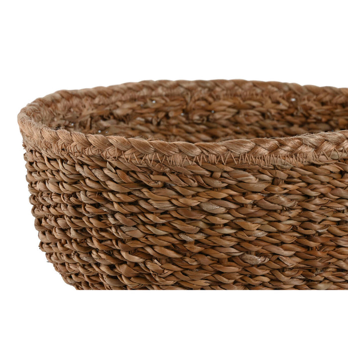 Игра на Кошници Home ESPRIT Естествено влакно Boho 30 x 30 x 13 cm
