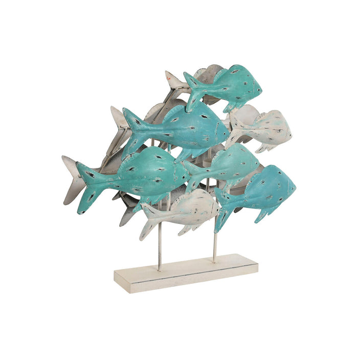 Декоративна фигурка Home ESPRIT Средиземноморско Риби 60 x 15 x 53 cm