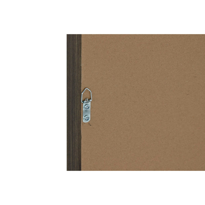Пластно Home ESPRIT Бял Бежов Лист на растение Град 50 x 4 x 60 cm (2 броя)