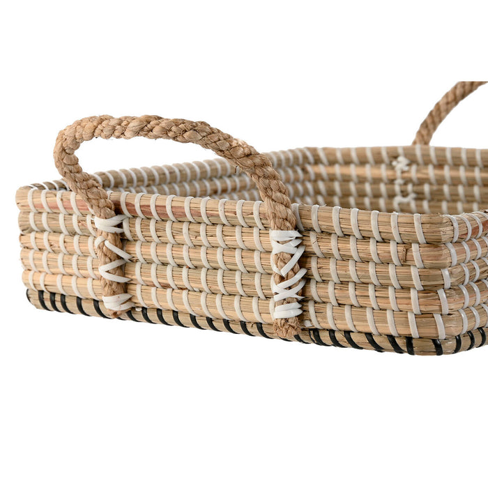 Игра на Кошници Home ESPRIT Естествено влакно Естествен Град 41 x 32 x 16 cm