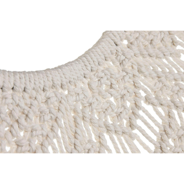 Висяща украса Home ESPRIT Син Бял Кафяв Boho Ресни (2 броя) (12 броя)