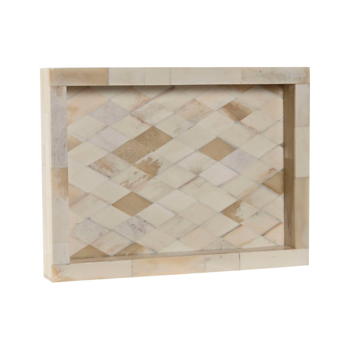 Табла Home ESPRIT Кост Дърво манго Колониален 20,5 x 15,5 x 2,8 cm