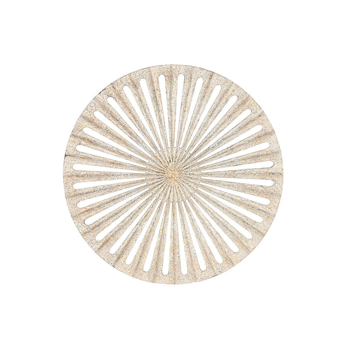 Декорация за стена Home ESPRIT Бял Златен Неокласически 91 x 3 x 91 cm
