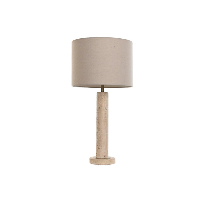 Настолна лампа Home ESPRIT Бежов лен Мрамор 35 x 35 x 72 cm