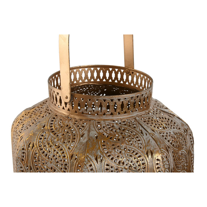 Комплект подложки за маса Home ESPRIT Златен Метал 25 x 25 x 40 cm