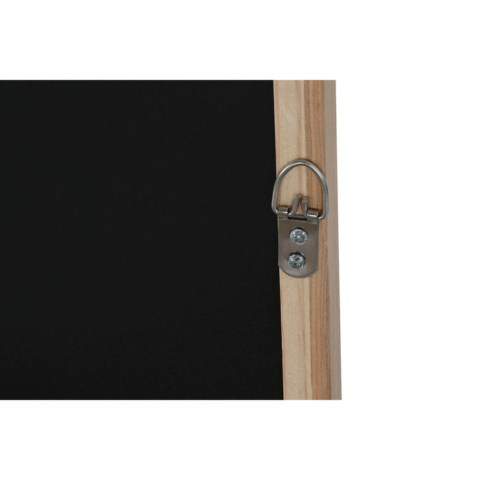 Картина 3D Home ESPRIT Гипс Дървен MDF 60 x 7 x 60 cm