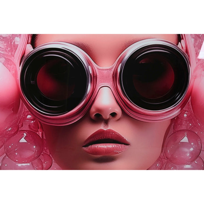Картина Home ESPRIT Розов Бланка 120 x 4 x 120 cm