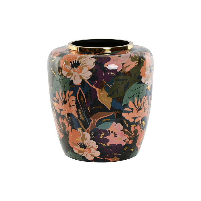 Ваза Home ESPRIT Многоцветен Метал 33 x 33 x 35 cm