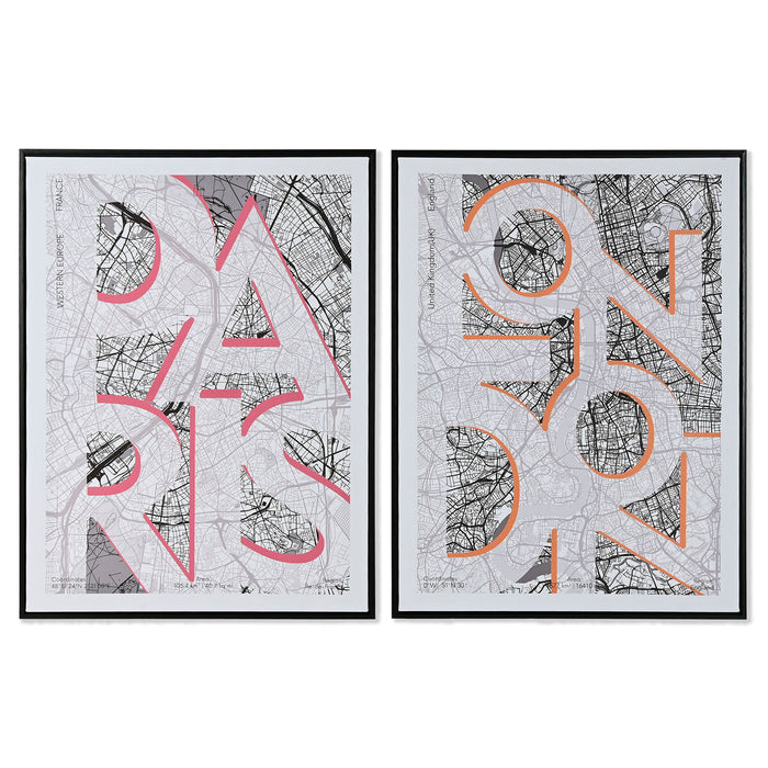 Пластно Home ESPRIT полистирен Пластно 60 x 3 x 80 cm