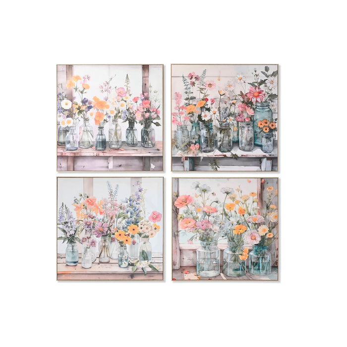 Пластно Home ESPRIT полистирен Пластно 80 x 3,5 x 80 cm