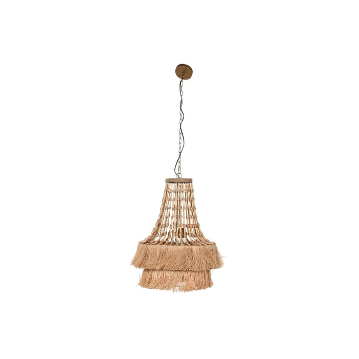 Полилей Home ESPRIT Естествен Юта Метал 50 W 50,5 x 50,5 x 148 cm