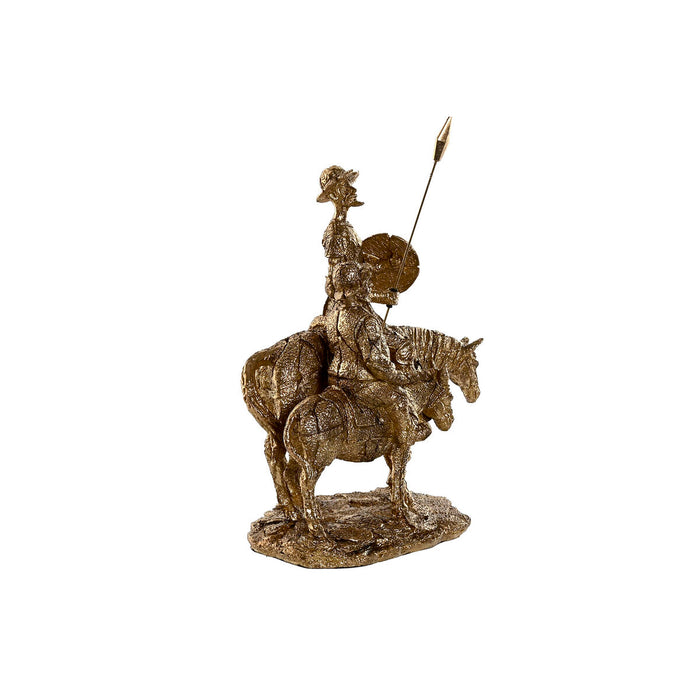 Декоративна фигурка Home ESPRIT Златен Смола 29 x 15 x 36 cm