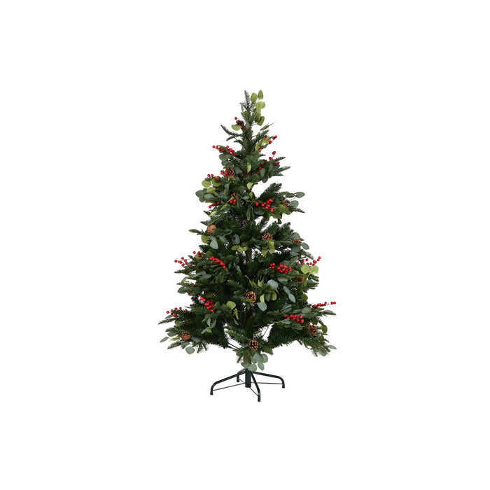 Коледно дърво Home ESPRIT Червен Зелен PVC Метал 95 x 95 x 150 cm