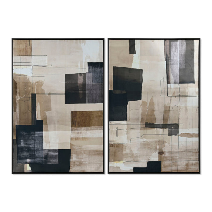 Пластно Home ESPRIT Кадифе Пластно 83 x 4 x 123 cm
