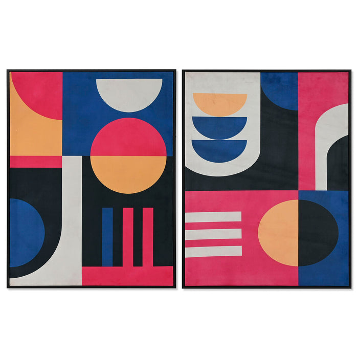 Пластно Home ESPRIT Кадифе Пластно 63 x 3 x 83 cm