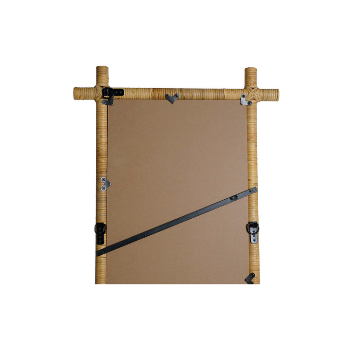 Стенно огледало Home ESPRIT Естествен Град 60 x 3 x 170 cm