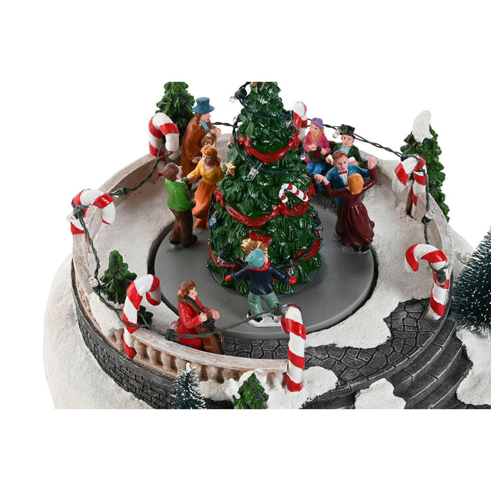 Коледна Украса Home ESPRIT Многоцветен Музикален 25 X 24 X 18 cm