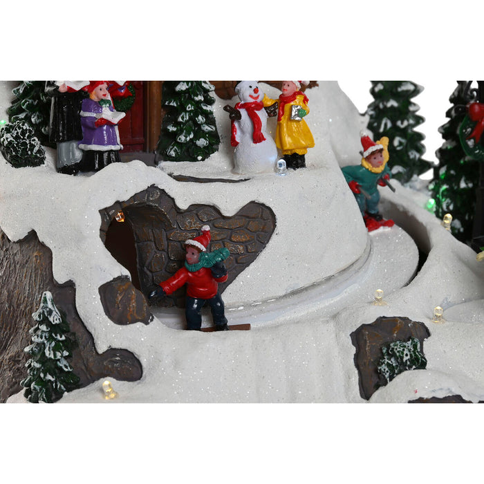 Коледна Украса Home ESPRIT Многоцветен Музикален 24 X 23,5 X 25 cm
