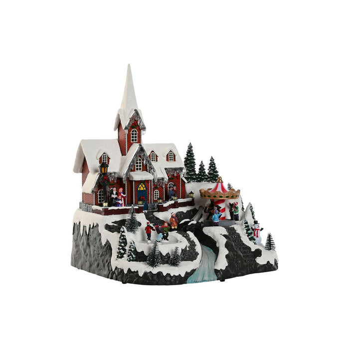 Коледна Украса Home ESPRIT Многоцветен Музикален 33 X 31 X 38 cm