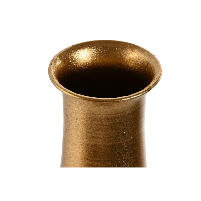 Ваза Home ESPRIT Златен Метал Модерен 29 X 29 X 57,5 cm
