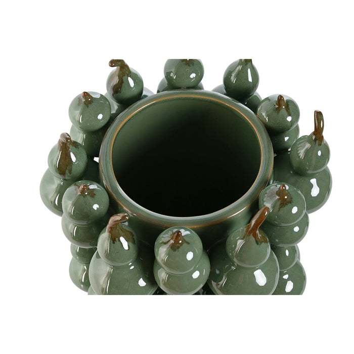 Ваза Home ESPRIT Зелен Каменинов Тропически 25 x 25 x 30 cm