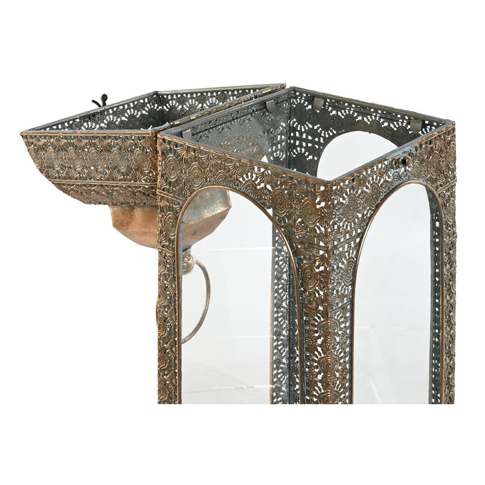 Latern Home ESPRIT Златен Метал Кристал Арабин Гранитогрес 20 X 20 X 56 cm (2 Части)